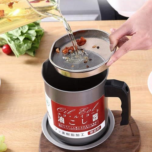 Container Grease Oil Strainer