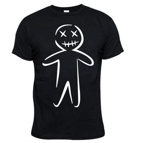 Haloween Print Tshirt - Black