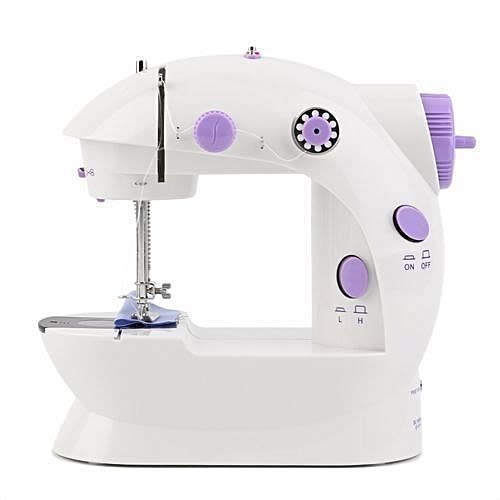 Mini Sewing Machine - Portable Electric Crafting Mending Machine - 2-Speed Double Thread - 11528