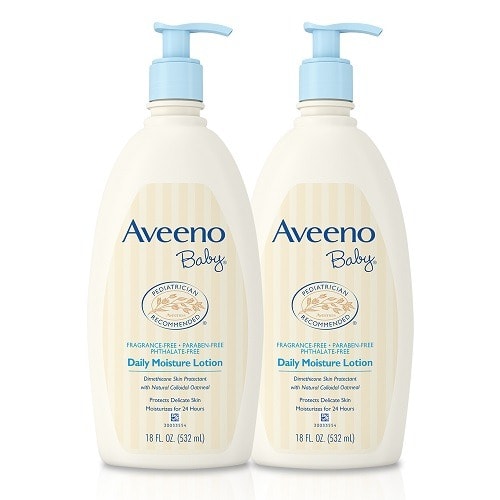 Baby Daily Moisture Lotion 18oz (2pk)