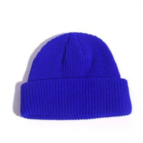 Unisex Beanie Cap Head Warmer - Blue