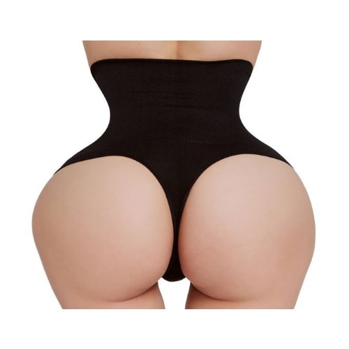 Seamless Women High Waist Thongs Tummy Control Underwear