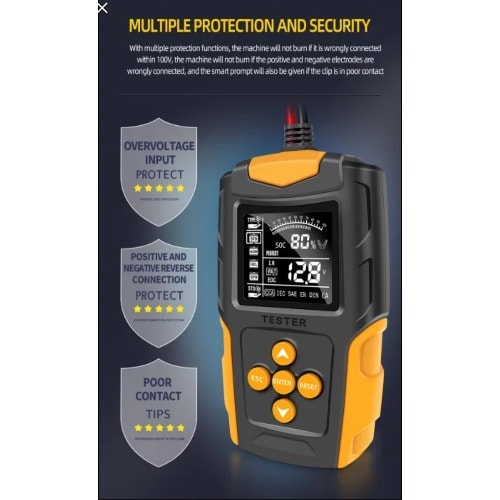 Battery Tester Analyzer 12/24v