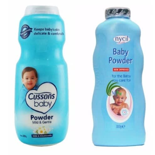 Cussons Baby Powder + Nycil Baby Powder