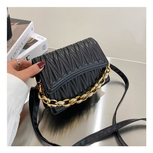 Trendy Classy Handbag- Black