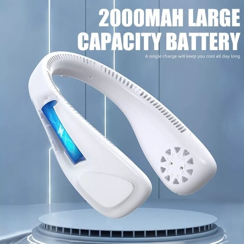 Portable Rechargeable Bladeless Mini Neck Fan