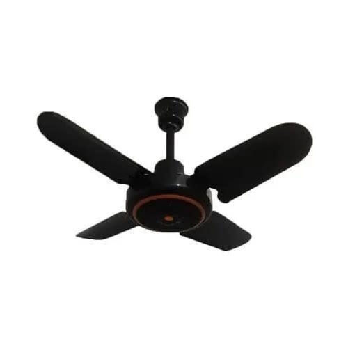 Ox Imperial 25" Short Blade Ceiling Fan -Black
