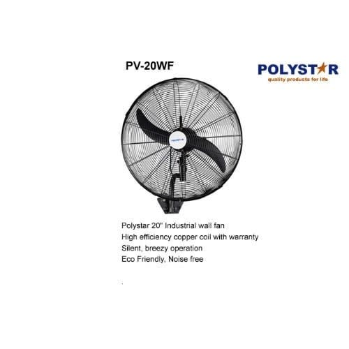 Industrial Wall Fan With Copper Coil Motor Pv-20wf - 20