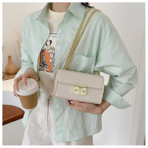 Female Handbag - White
