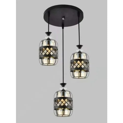 Crystal 3in1 Chandelier Celling Light - 2×3×5meter Long
