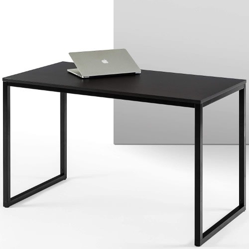 47 Inch Black Frame Desk / Computer Workstation / Office Desk