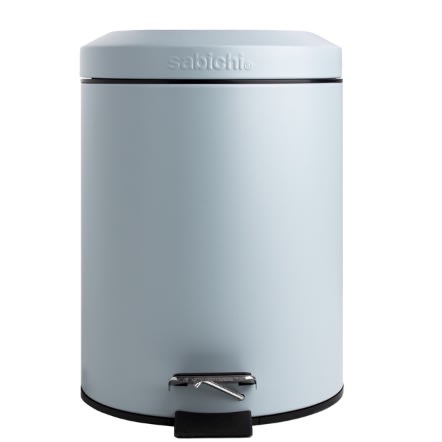 3 Liters Matt Blue Pedal Bin