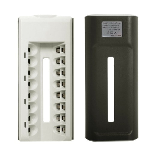 8 Slot Battery Charger For Ni-mh Ni-cd AA AAA Rechargeable Batteries