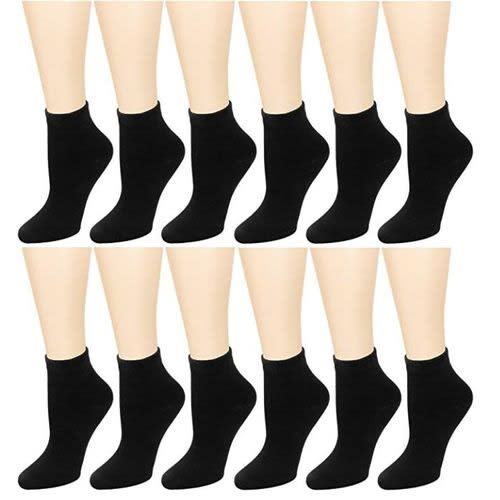 6-in-1 Pairs of Unisex Ankle Socks