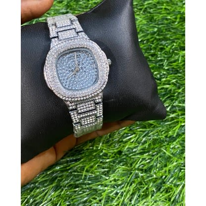 Women’s Wrist Watches - Iced Stones