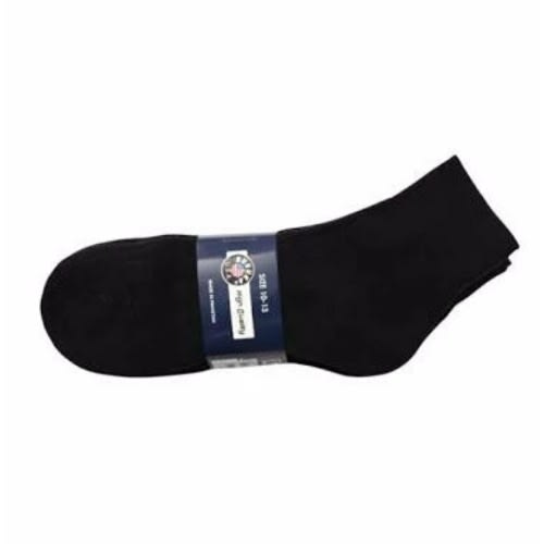 Set Of 6 Men's Plain Socks