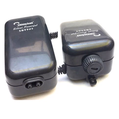 Aquarium Double Outlet Airpump- Silent And Controllable Pressure