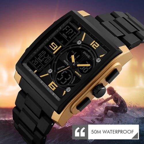 Luxury Sport Men's Led Digital Quartz Wrist Watch
