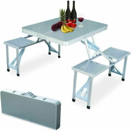 Lite Weight Compact Foldable Aluminum Picnic Chair