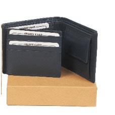 Peter Gurbani Leather Wallet - Blue