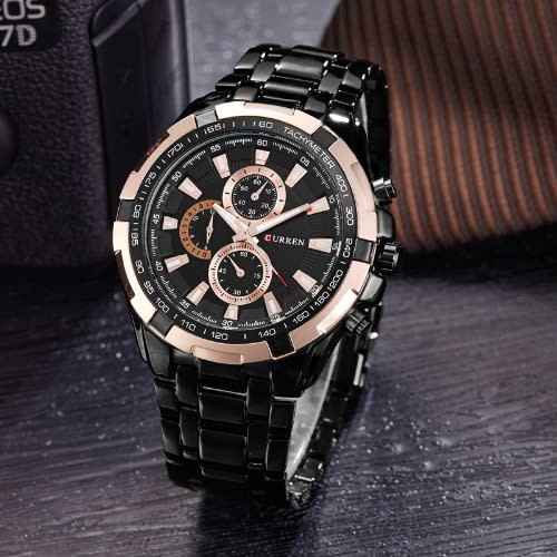 Executive Bracelet Waterproof Wristwatch For Men