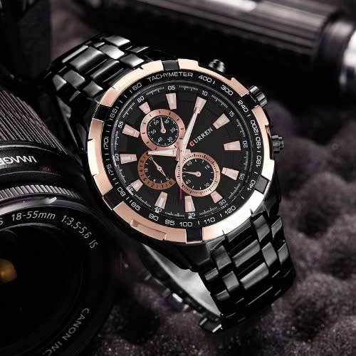 Executive Bracelet Waterproof Wristwatch For Men