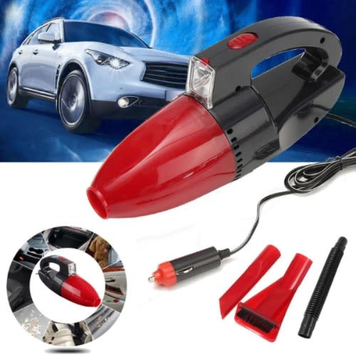Car Vacuum Cleaner With Work Light -12V