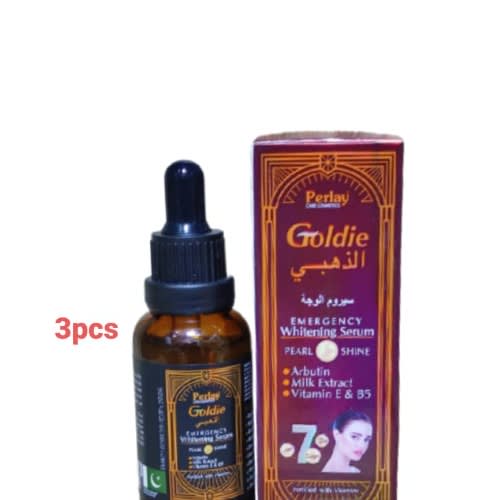 Goldie Emergency Whitening Serum- 3pcs