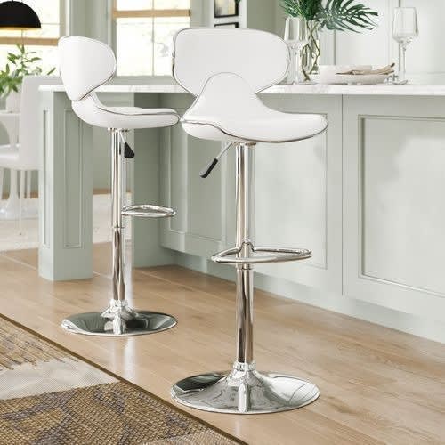 Adjustable Bar Stools - Set Of 2