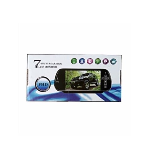 Universal Lcd Hd Digital Car Rear View Mirror With Bluetooth Mp5 Reverse Camera