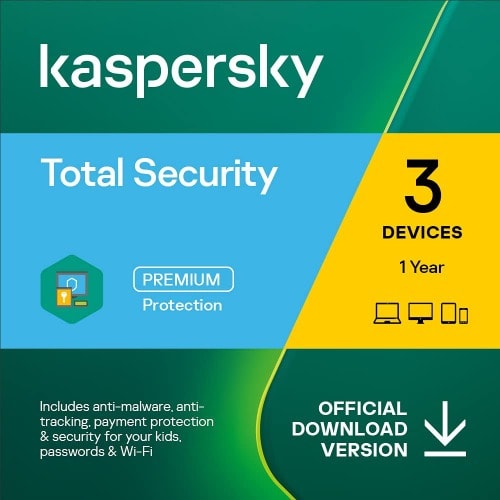 Total Security 2022 | 3 Devices |1 Year | Pc/mac/android
