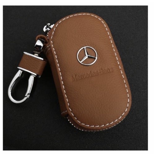 Mercedes Benz Car Key Purse -Brown