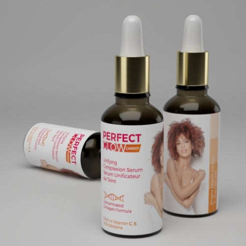Perfect Glow Carrot Black Spots Remover Serum - 50ml - 2pcs