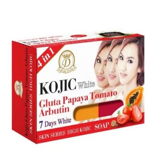 Gluta Papaya Tomato Soap  6pcs