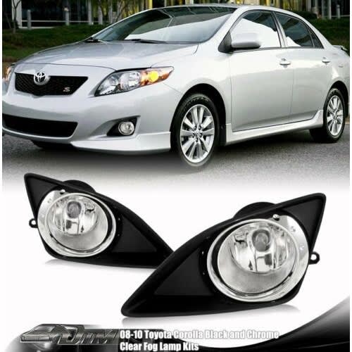 2008 Corolla Set Of Fog Lamp With Chrome