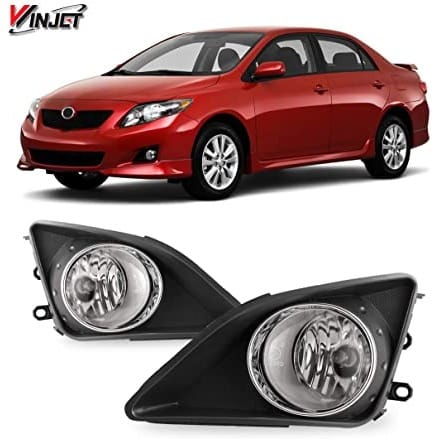 2008 Corolla Set Of Fog Lamp With Chrome