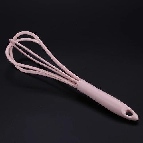 Manual Silicone Egg Whisk - Pink