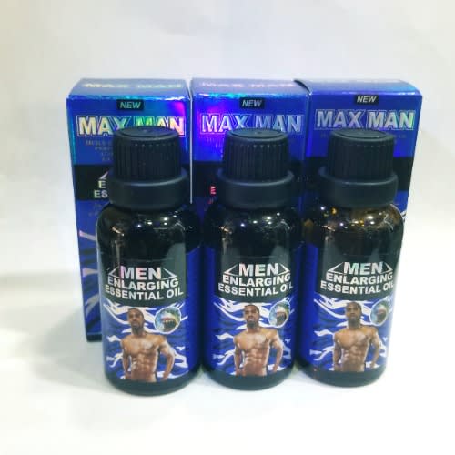 Maxman Penis Enlargement Oil - 30ml - 3 Bottles