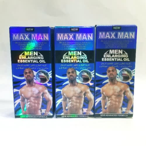 Maxman Penis Enlargement Oil - 30ml - 3 Bottles