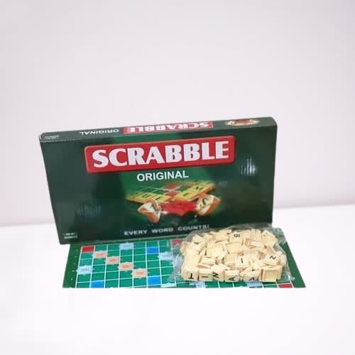 2 In 1 Scrabble And Brain Chess Board Game For  Kids  And Adult