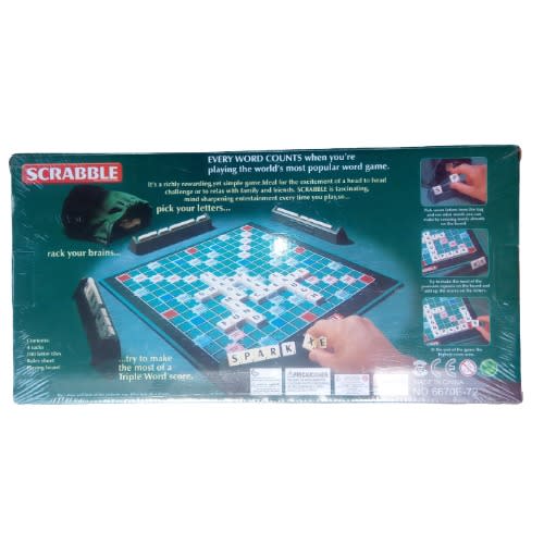 2 In 1 Scrabble And Brain Chess Board Game For  Kids  And Adult