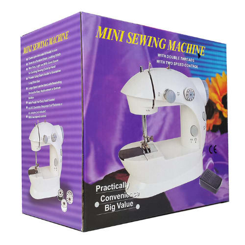 Adaptor & Foot Pedal Multifunction Desktop Sewing Machine