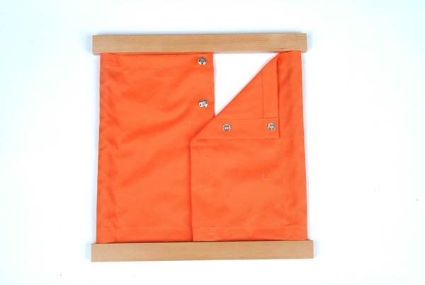 Montessori Snapping Dressing Frame--Multicolour--No