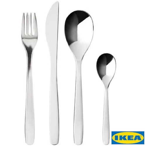 MOPSIG Stainless Steel Cutlery Set  -  16 Pieces