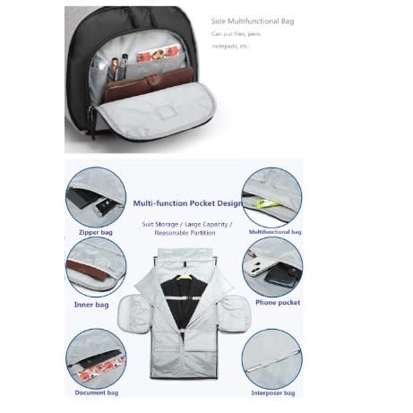 Multi Purpose Travelling Bag - Grey
