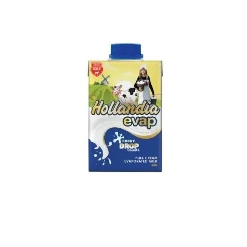 Hollandia Evap Full Cream Evaporated Milk 190g- 12pcs