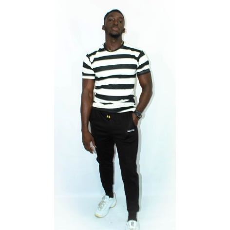 Arkham Tshirt And Crested Black Joggers