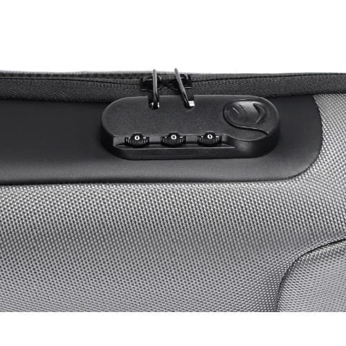 Anti-Theft Waterproof Cross-Bag - Grey