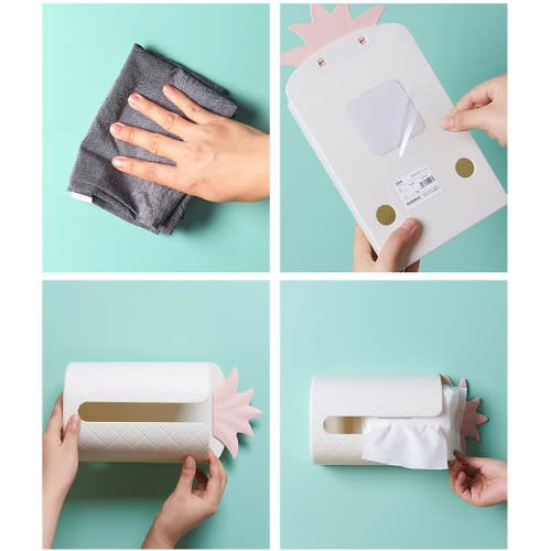 Pineapple Shape Wall Mount Tissue Holder