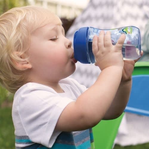 First Trainer Sippy Cup 9oz 9m + 2pcs - Teal & Blue